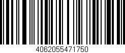 Código de barras (EAN, GTIN, SKU, ISBN): '4062055471750'