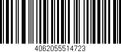 Código de barras (EAN, GTIN, SKU, ISBN): '4062055514723'