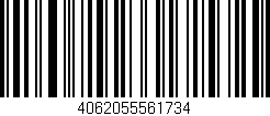 Código de barras (EAN, GTIN, SKU, ISBN): '4062055561734'