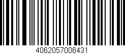 Código de barras (EAN, GTIN, SKU, ISBN): '4062057006431'