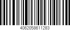 Código de barras (EAN, GTIN, SKU, ISBN): '4062058611283'