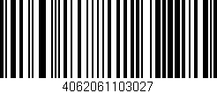 Código de barras (EAN, GTIN, SKU, ISBN): '4062061103027'