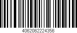 Código de barras (EAN, GTIN, SKU, ISBN): '4062062224356'