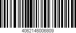 Código de barras (EAN, GTIN, SKU, ISBN): '4062146006809'