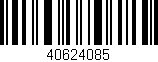 Código de barras (EAN, GTIN, SKU, ISBN): '40624085'
