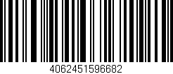 Código de barras (EAN, GTIN, SKU, ISBN): '4062451596682'