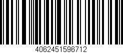 Código de barras (EAN, GTIN, SKU, ISBN): '4062451596712'