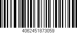 Código de barras (EAN, GTIN, SKU, ISBN): '4062451873059'