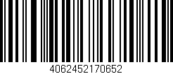 Código de barras (EAN, GTIN, SKU, ISBN): '4062452170652'