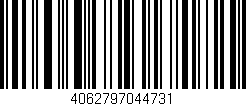 Código de barras (EAN, GTIN, SKU, ISBN): '4062797044731'