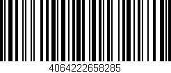 Código de barras (EAN, GTIN, SKU, ISBN): '4064222658285'
