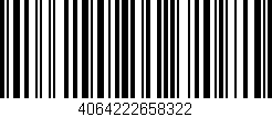 Código de barras (EAN, GTIN, SKU, ISBN): '4064222658322'