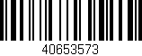 Código de barras (EAN, GTIN, SKU, ISBN): '40653573'
