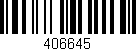 Código de barras (EAN, GTIN, SKU, ISBN): '406645'