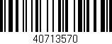 Código de barras (EAN, GTIN, SKU, ISBN): '40713570'