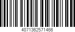 Código de barras (EAN, GTIN, SKU, ISBN): '4071362571466'