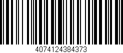 Código de barras (EAN, GTIN, SKU, ISBN): '4074124384373'