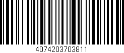 Código de barras (EAN, GTIN, SKU, ISBN): '4074203703811'