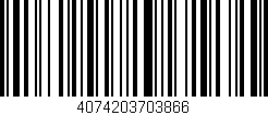 Código de barras (EAN, GTIN, SKU, ISBN): '4074203703866'
