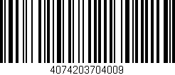 Código de barras (EAN, GTIN, SKU, ISBN): '4074203704009'