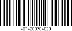 Código de barras (EAN, GTIN, SKU, ISBN): '4074203704023'