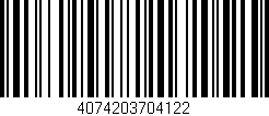 Código de barras (EAN, GTIN, SKU, ISBN): '4074203704122'