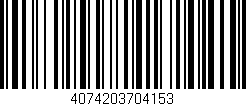 Código de barras (EAN, GTIN, SKU, ISBN): '4074203704153'
