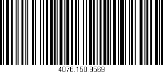 Código de barras (EAN, GTIN, SKU, ISBN): '4076.150.9569'