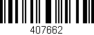 Código de barras (EAN, GTIN, SKU, ISBN): '407662'