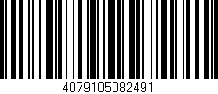 Código de barras (EAN, GTIN, SKU, ISBN): '4079105082491'