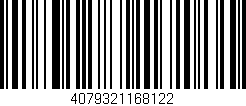 Código de barras (EAN, GTIN, SKU, ISBN): '4079321168122'