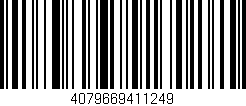 Código de barras (EAN, GTIN, SKU, ISBN): '4079669411249'