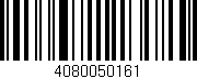 Código de barras (EAN, GTIN, SKU, ISBN): '4080050161'