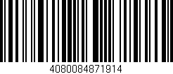 Código de barras (EAN, GTIN, SKU, ISBN): '4080084871914'