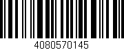 Código de barras (EAN, GTIN, SKU, ISBN): '4080570145'