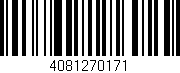Código de barras (EAN, GTIN, SKU, ISBN): '4081270171'