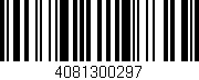 Código de barras (EAN, GTIN, SKU, ISBN): '4081300297'