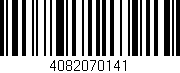 Código de barras (EAN, GTIN, SKU, ISBN): '4082070141'