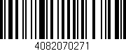 Código de barras (EAN, GTIN, SKU, ISBN): '4082070271'