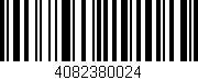 Código de barras (EAN, GTIN, SKU, ISBN): '4082380024'