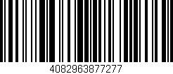 Código de barras (EAN, GTIN, SKU, ISBN): '4082963877277'