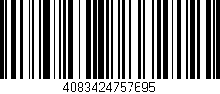 Código de barras (EAN, GTIN, SKU, ISBN): '4083424757695'