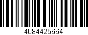 Código de barras (EAN, GTIN, SKU, ISBN): '4084425664'