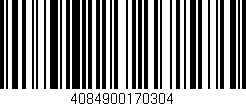 Código de barras (EAN, GTIN, SKU, ISBN): '4084900170304'