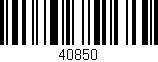 Código de barras (EAN, GTIN, SKU, ISBN): '40850'