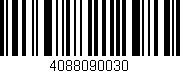 Código de barras (EAN, GTIN, SKU, ISBN): '4088090030'