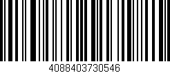 Código de barras (EAN, GTIN, SKU, ISBN): '4088403730546'