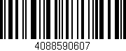 Código de barras (EAN, GTIN, SKU, ISBN): '4088590607'