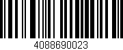 Código de barras (EAN, GTIN, SKU, ISBN): '4088690023'