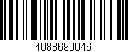 Código de barras (EAN, GTIN, SKU, ISBN): '4088690046'